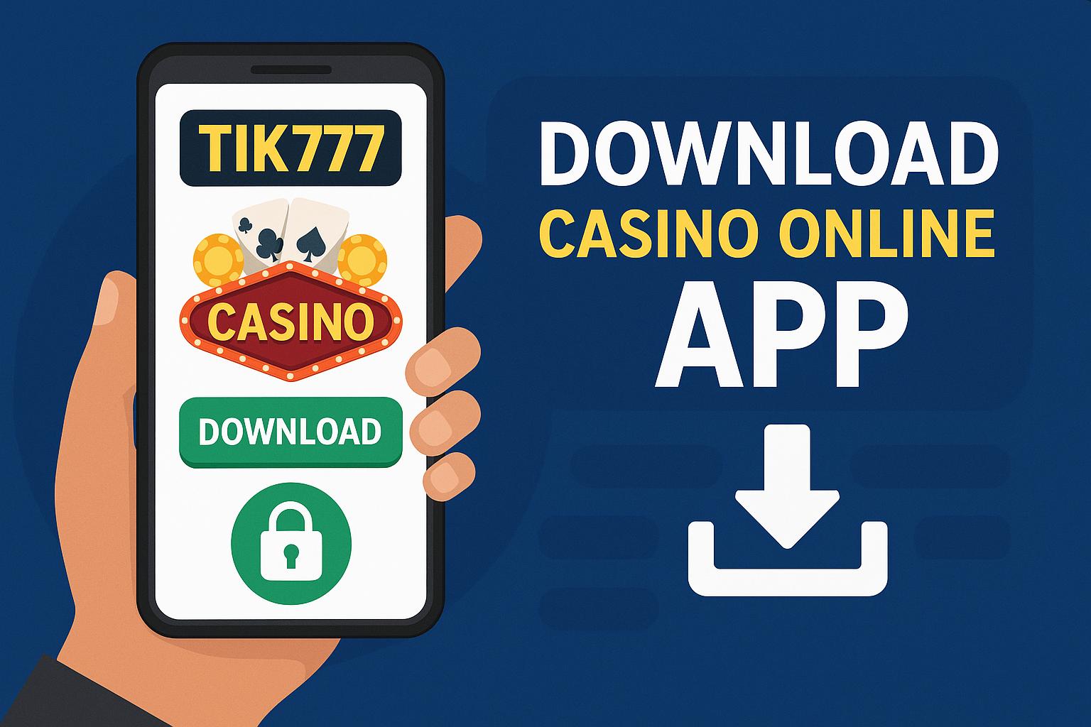 Baixar o TIK777 Cassino App