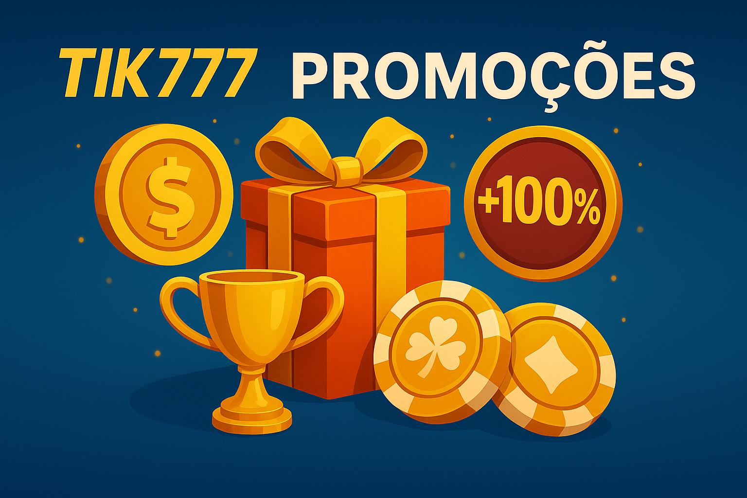 O bônus promocional TIK777 é uma ótima maneira de começar sua aventura