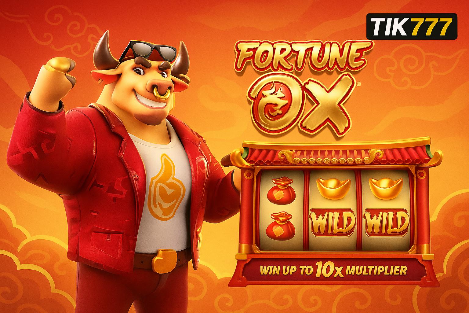 Fortune Ox no TIK777 - Aposte Agora e Reivindique Seus Ganhos