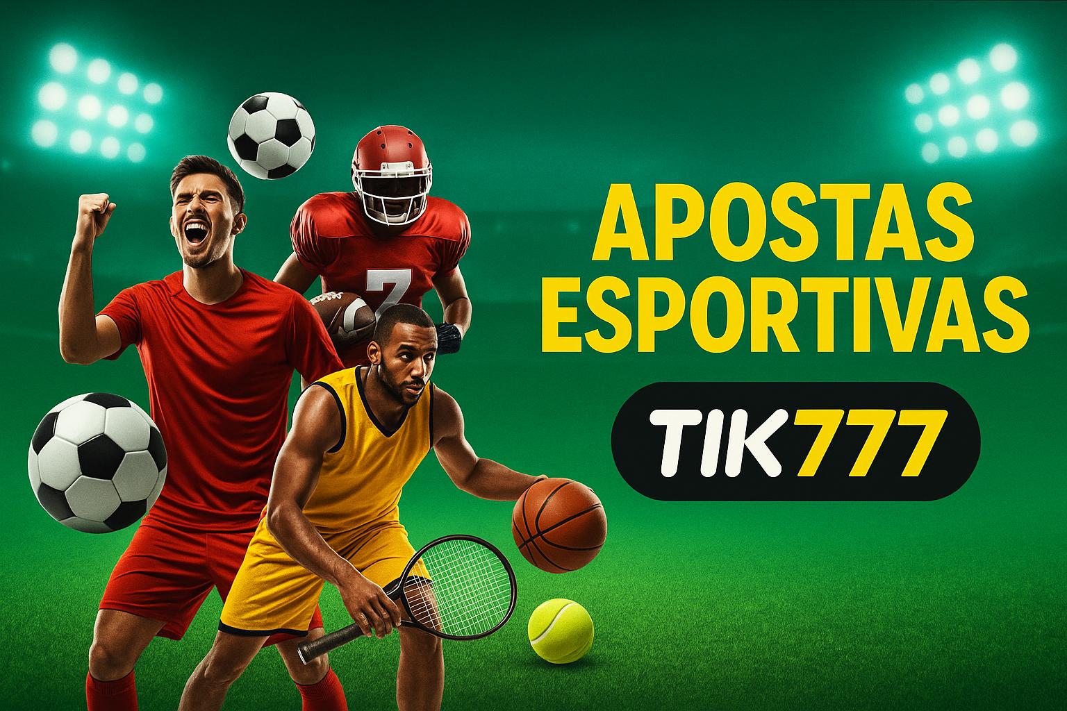 Apostas esportivas no cassino online TIK777  