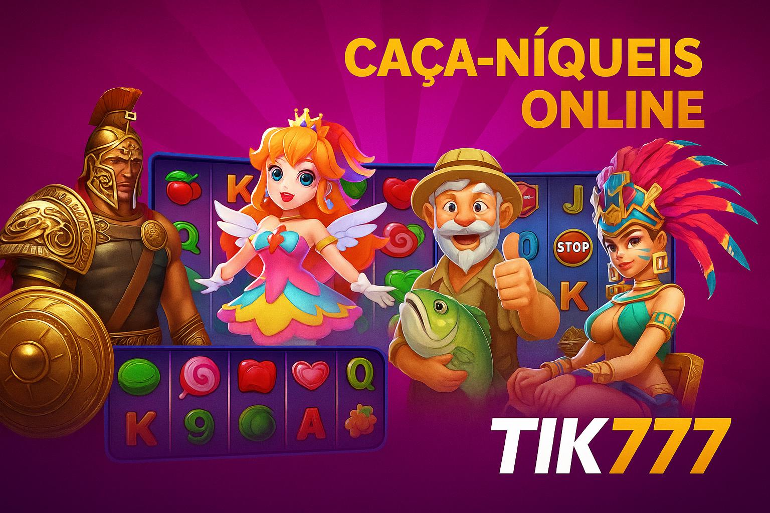 Explore o mundo das slot machines no TIK777 Casino